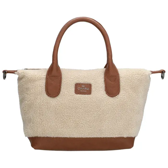 Charm London Handtas Buckingham  043 Beige