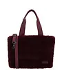 Zebra Trends Handtas   007 Bordeaux rood
