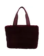 Zebra Trends Handtas  Emma  007 Bordeaux rood