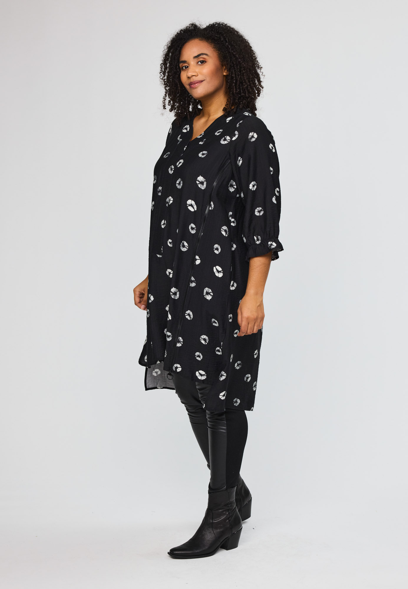 Studio SSaphina Dress with long side zipper