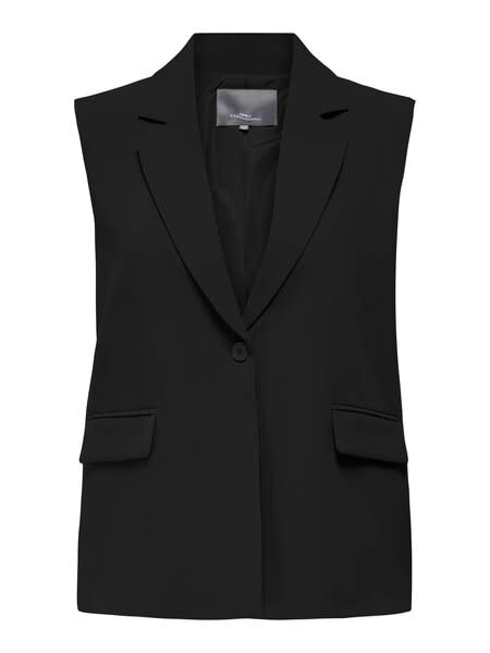 ONLY CARMAKOMA CARELLY LIFE S/L LOOSE VEST TLR