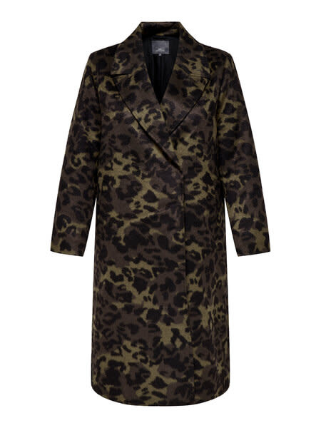 ONLY CARMAKOMA CARROUSE LEO COAT OTW