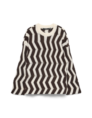 Vero Moda Curve VMCLIBRA LS O-NECK PULLOVER BF CUR