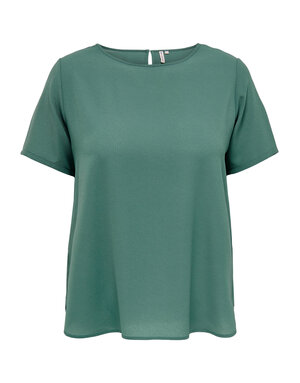 ONLY CARMAKOMA CARVICA LIFE SS TOP WVN NOOS