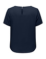ONLY CARMAKOMA CARVICA LIFE SS TOP WVN NOOS