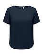 ONLY CARMAKOMA CARVICA LIFE SS TOP WVN NOOS