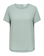 ONLY CARMAKOMA CARVICA LIFE SS TOP WVN NOOS