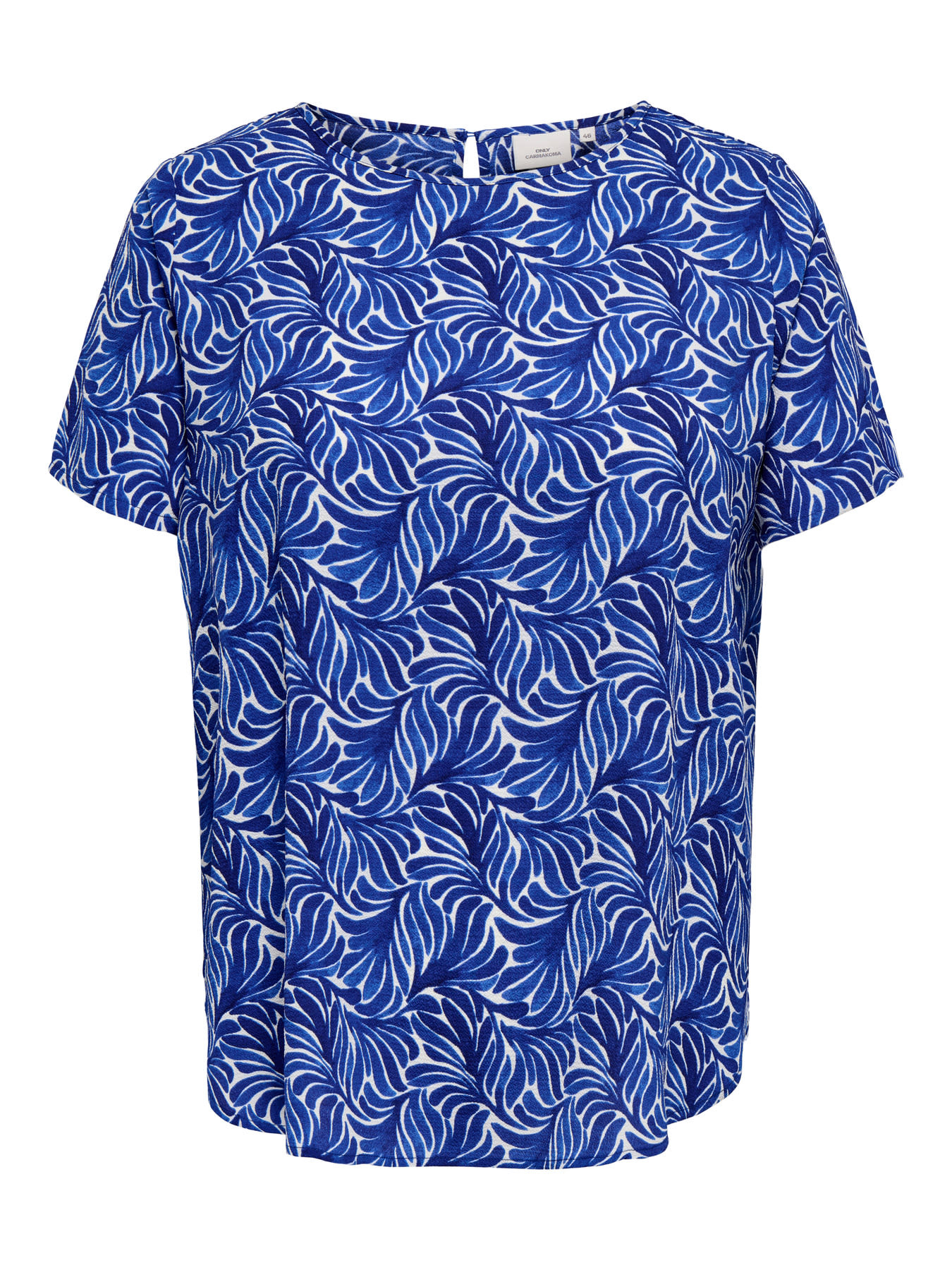 ONLY CARMAKOMA CARVICA LIFE SS TOP WVN NOOS