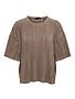 ONLY CARMAKOMA CARRAVENNA S/S PLISSE TOP JRS NOOS