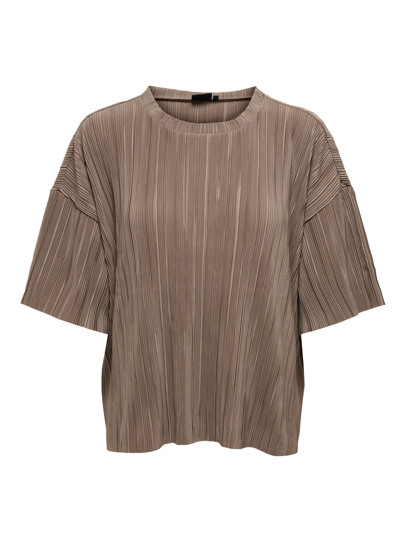 ONLY CARMAKOMA CARRAVENNA S/S PLISSE TOP JRS NOOS