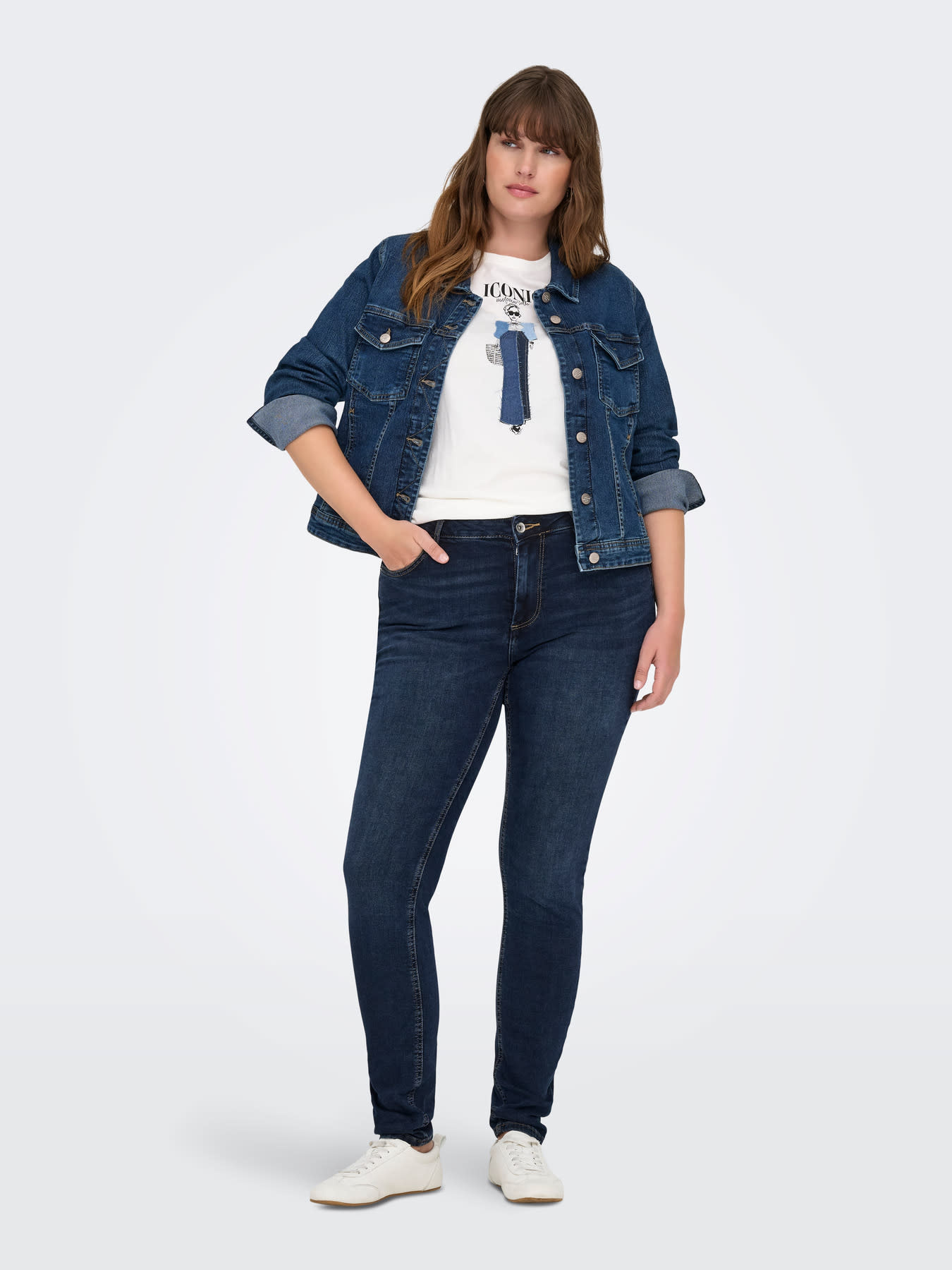 ONLY CARMAKOMA CARWILLY REG SKINNY DNM REA2600 NOOS "32