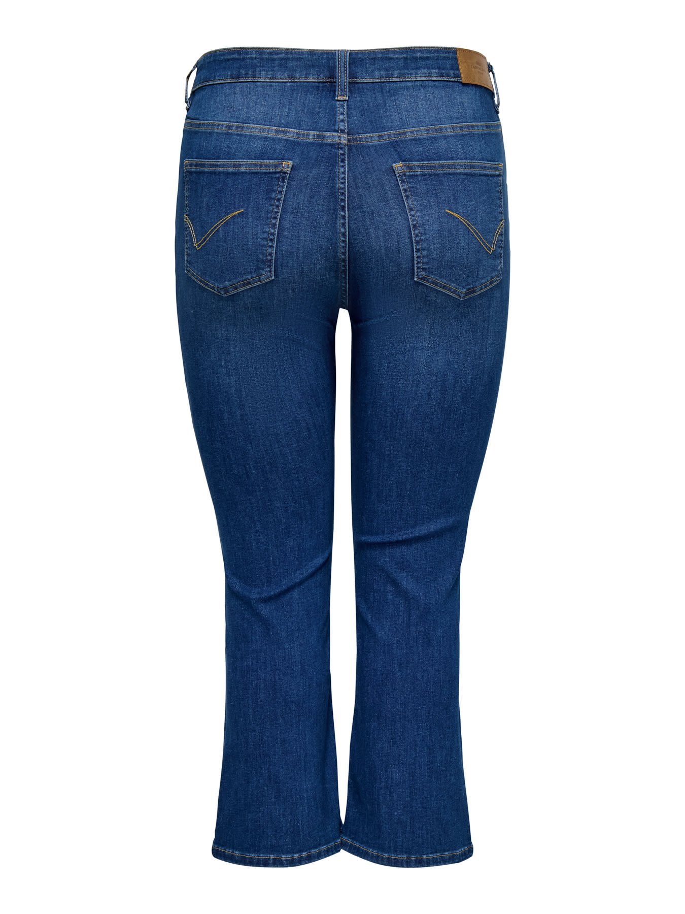 ONLY CARMAKOMA CARKENYA MW CROPPED ANKLE FLARED DNM "32