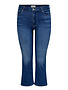 ONLY CARMAKOMA CARKENYA MW CROPPED ANKLE FLARED DNM "32