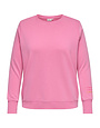ONLY CARMAKOMA CARMAYA L/S O-NECK SWEAT JRS