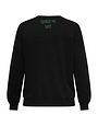 ONLY CARMAKOMA CARLACEY LIFE  L/S O-NECK SWEAT JRS