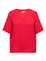 ONLY CARMAKOMA CARANNA LIFE S/S V-NECK BLOUSE JRS