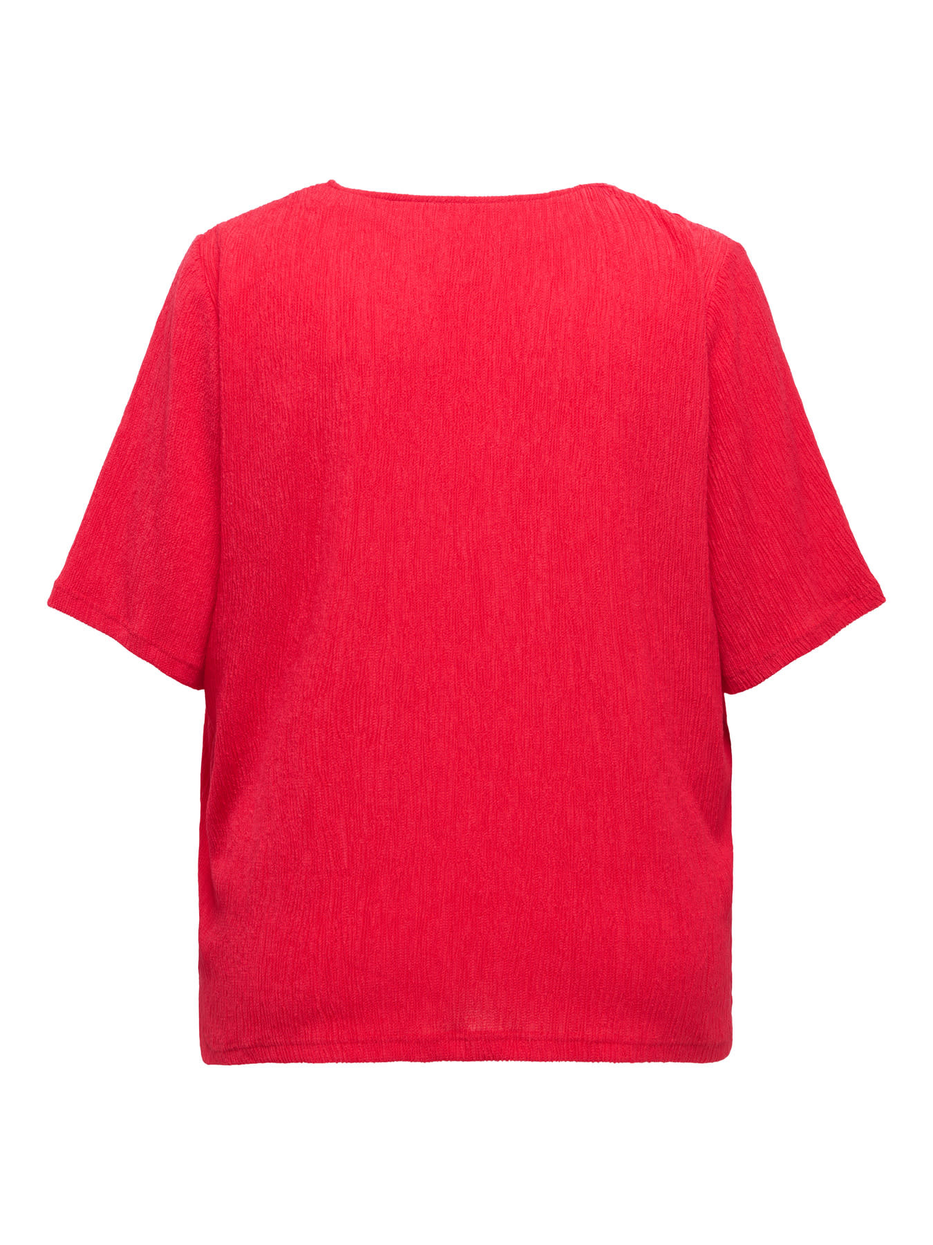 ONLY CARMAKOMA CARANNA LIFE S/S V-NECK BLOUSE JRS