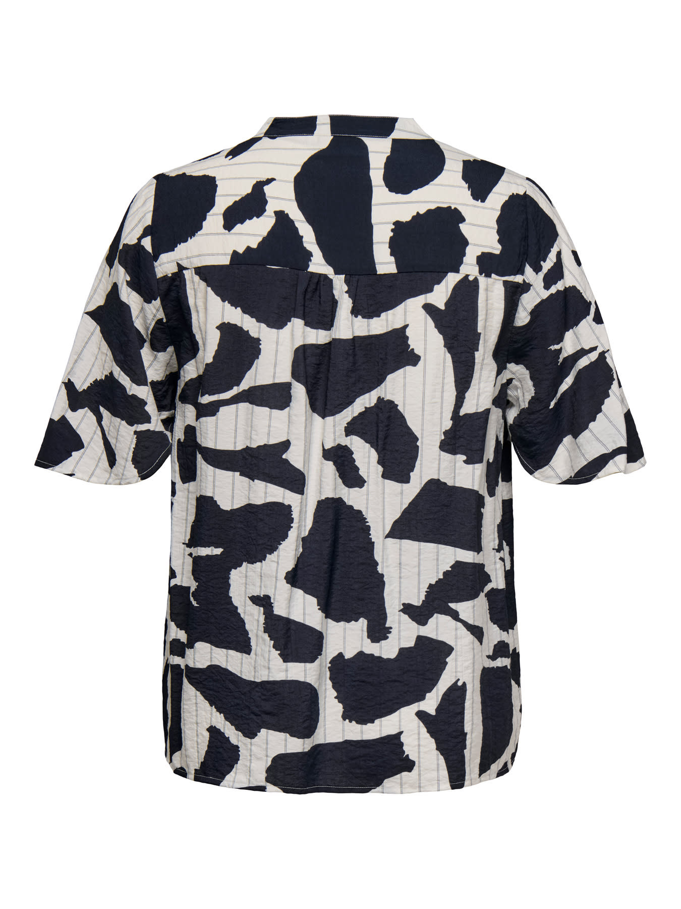 ONLY CARMAKOMA CARMISIA LIFE 2/4 V-NECK TOP AOP