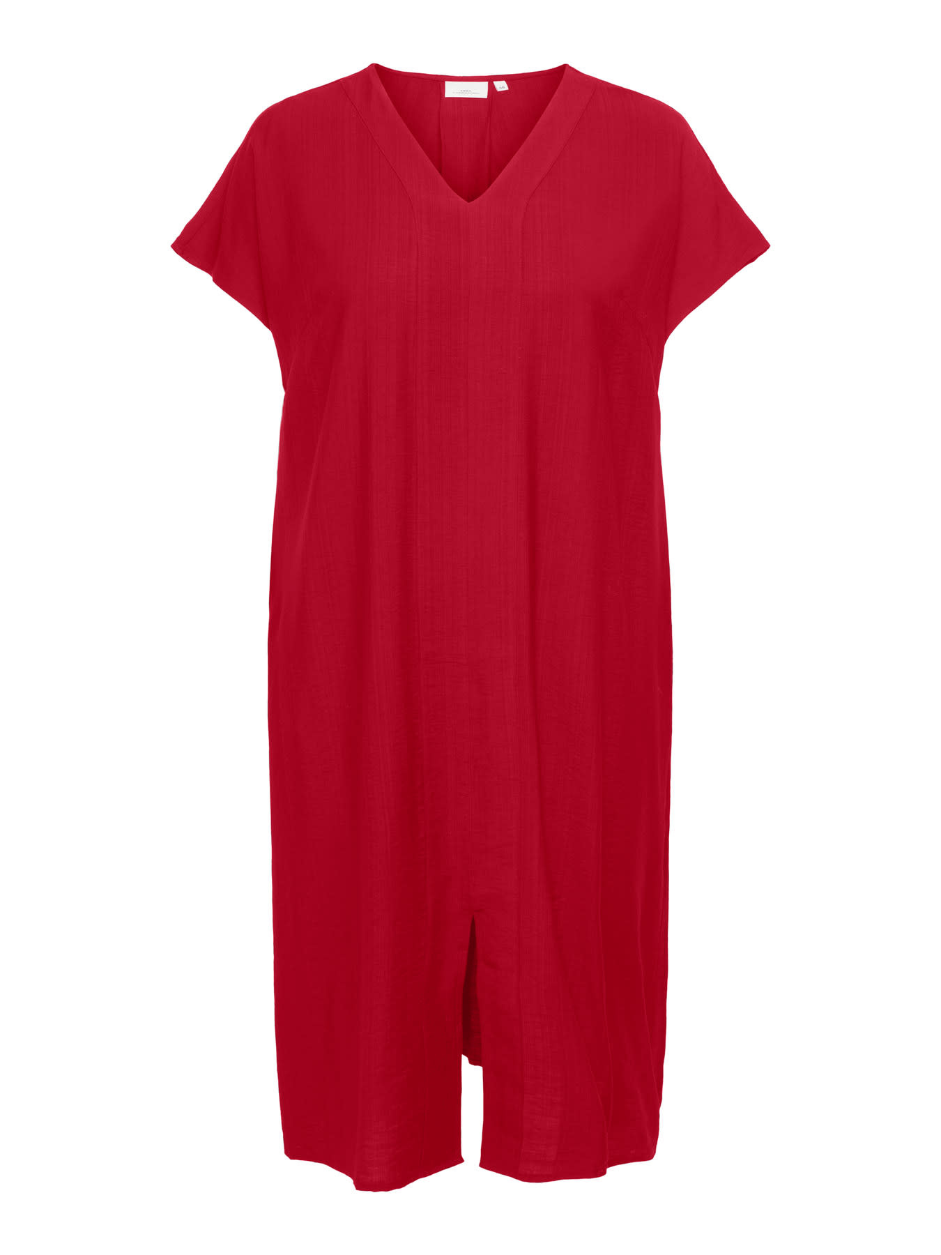 ONLY CARMAKOMA CARJOANNA V-NECK IN-ONE CALF DRESS WVN