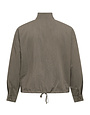 ONLY CARMAKOMA CARDONNA LS O-NECK JACKET TLR