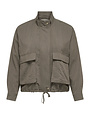 ONLY CARMAKOMA CARDONNA LS O-NECK JACKET TLR