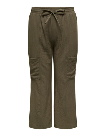 ONLY CARMAKOMA CARDONNA HW CARGO PANTS TLR "32