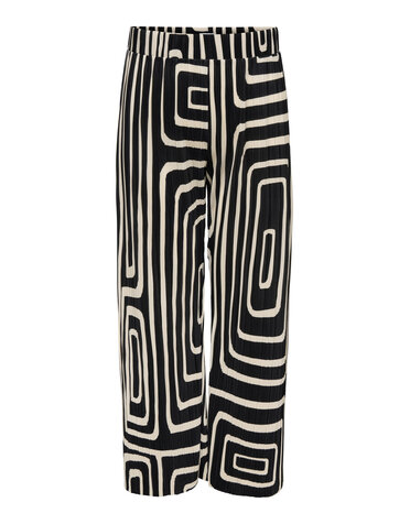 ONLY CARMAKOMA CARRAVENNA PLISSE AOP PANT JRS NOOS