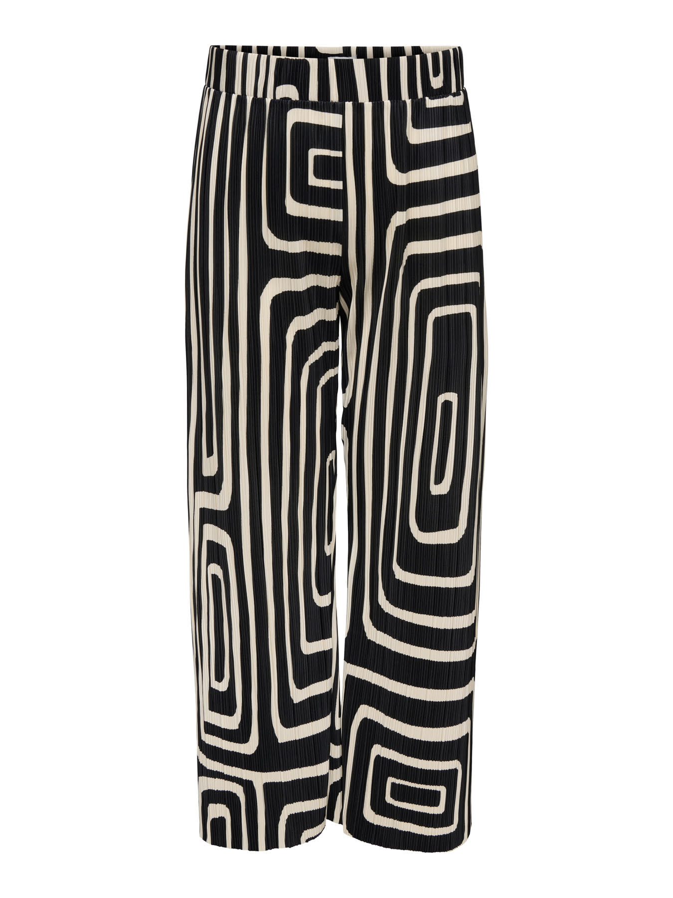 ONLY CARMAKOMA CARRAVENNA PLISSE AOP PANT JRS NOOS