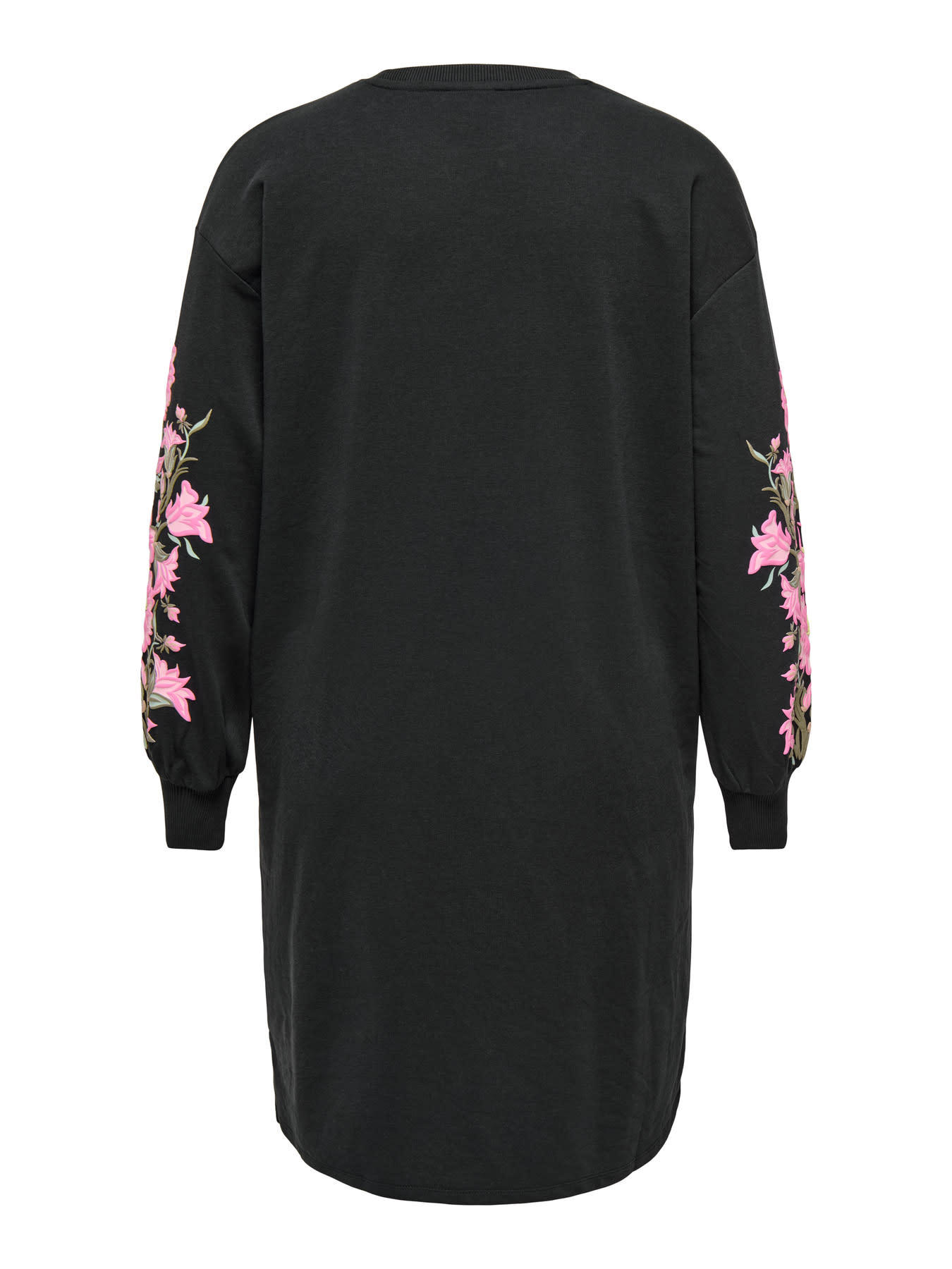 ONLY CARMAKOMA CARBELLIS LIFE O-NECK ABK SWT DRESS JRS