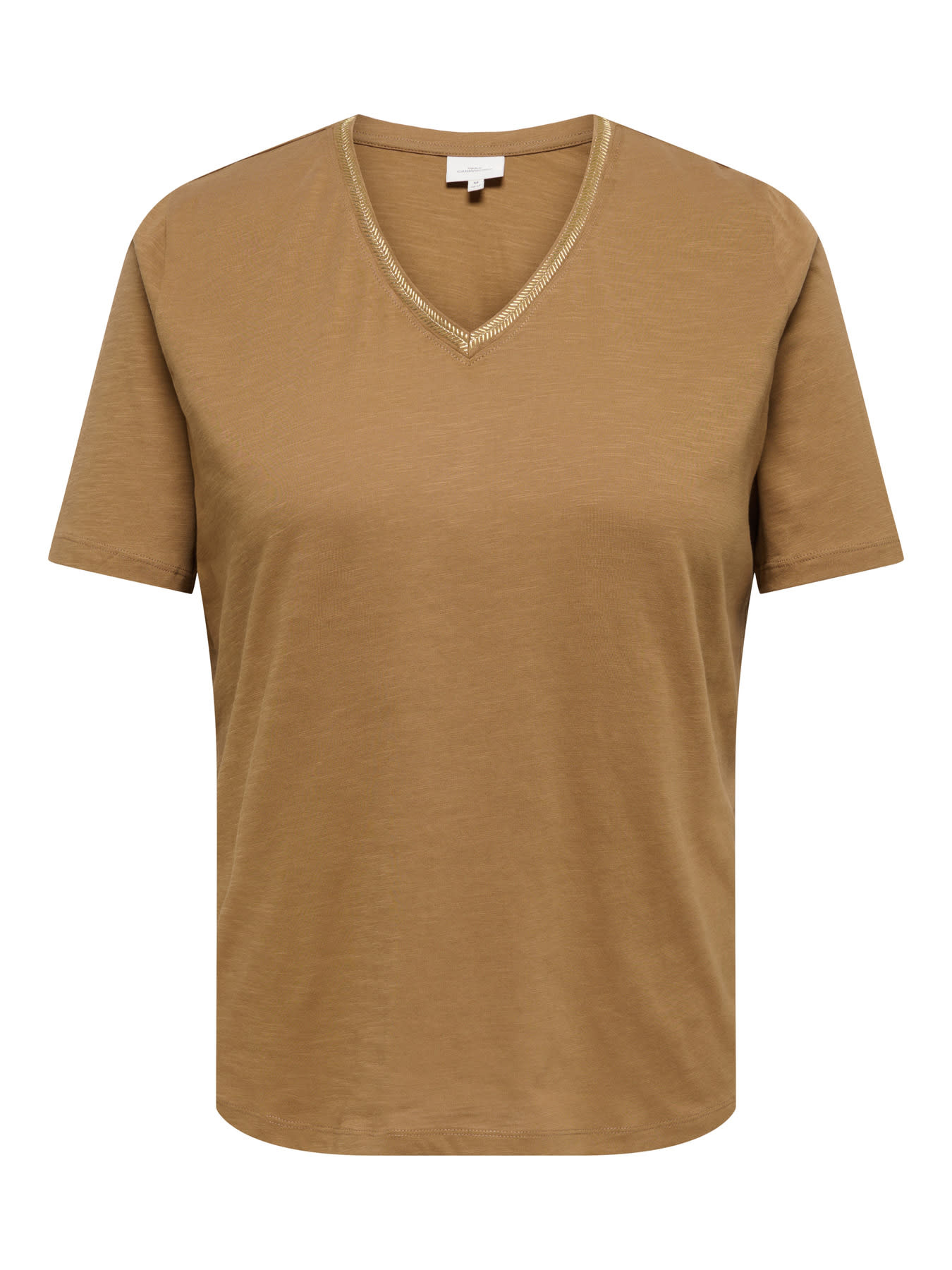 ONLY CARMAKOMA CARTOBI LIFE S/S V-NECK TEE JRS