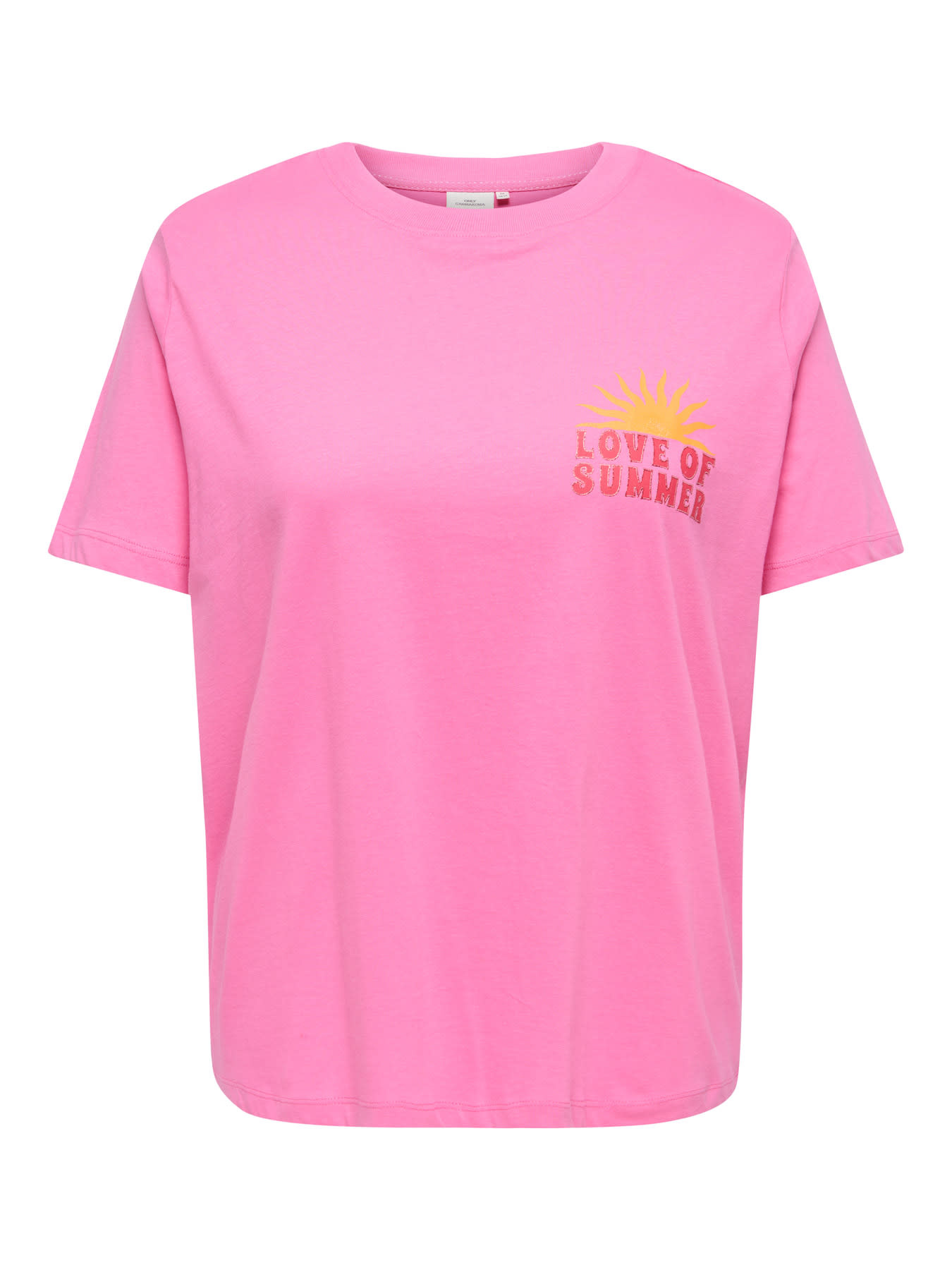 ONLY CARMAKOMA CARALBERTE LIFE S/S BOXY TEE JRS