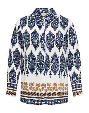 ONLY CARMAKOMA CARHAVANA LIFE L/S SHIRT AOP