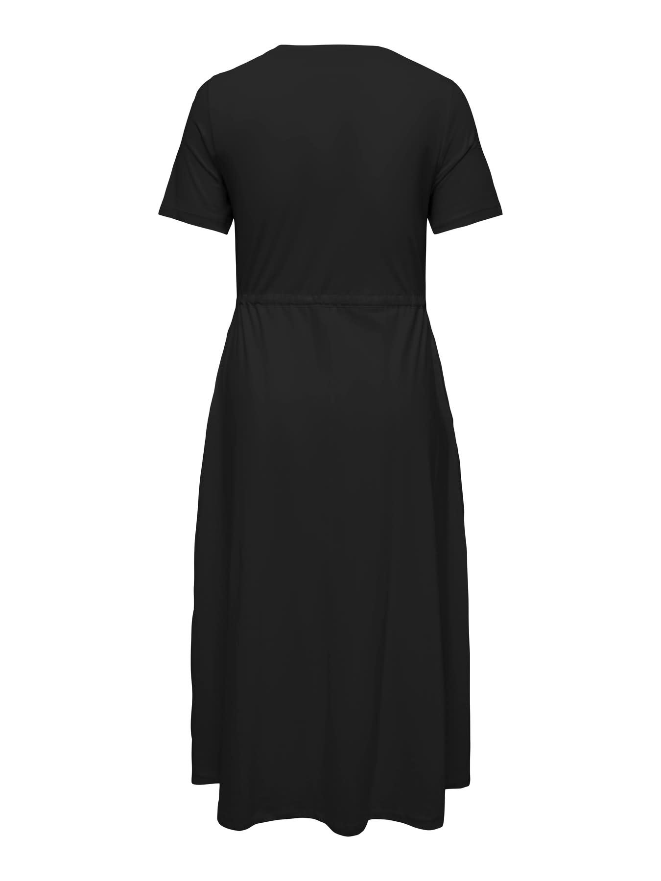 ONLY CARMAKOMA CARBLOOM LIFE S/S MAXI DRESS JRS