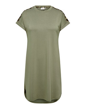 ONLY CARMAKOMA CARLISE S/S O-NECK DRESS JRS