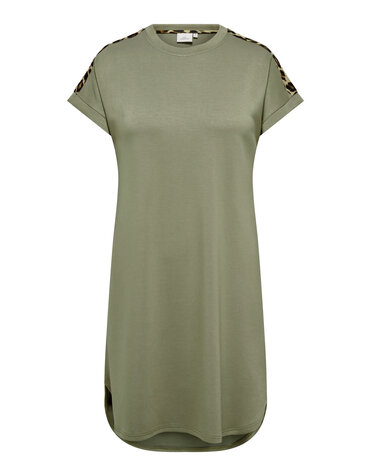 ONLY CARMAKOMA CARLISE S/S O-NECK DRESS JRS