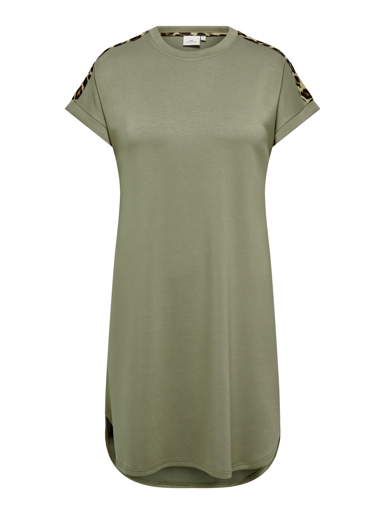 ONLY CARMAKOMA CARLISE S/S O-NECK DRESS JRS