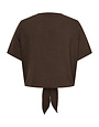ONLY CARMAKOMA CAREVALOU METTA 2/4 KNOT SHIRT WVN