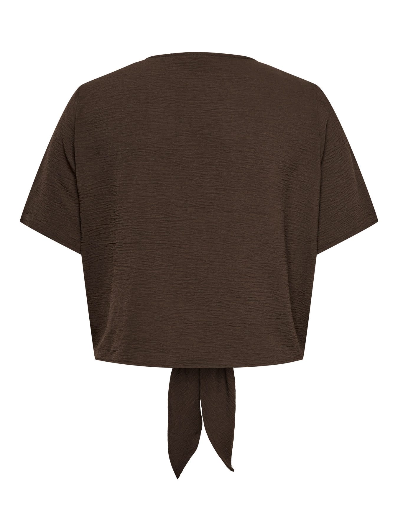 ONLY CARMAKOMA CAREVALOU METTA 2/4 KNOT SHIRT WVN