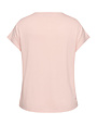 ONLY CARMAKOMA CARCORAL CAPSLEEVE O-NECK TEE JRS