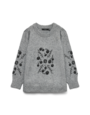 Vero Moda Curve VMCJUTA LS O-NECK EMBRODERY PULLOVER CUR
