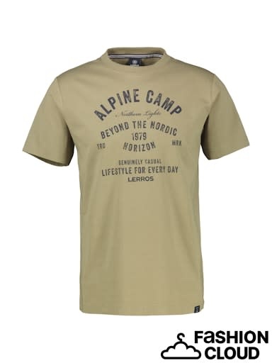 LERROS O-NECK FRONT PRINT (meerdere kleuren)