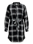 ONLY CARMAKOMA CARRILEY LIFE LS RHINEST CHECK DRESS WVN