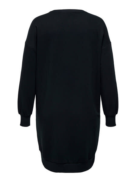 ONLY CARMAKOMA CARSANTA XMAS L/S O-NECK SWEAT DRESS JRS