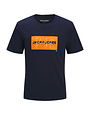 JACK&JONES PLUS JJCOLE PRINT TEE SS CREW NECK PLS
