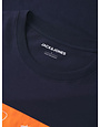 JACK&JONES PLUS JJCOLE PRINT TEE SS CREW NECK PLS