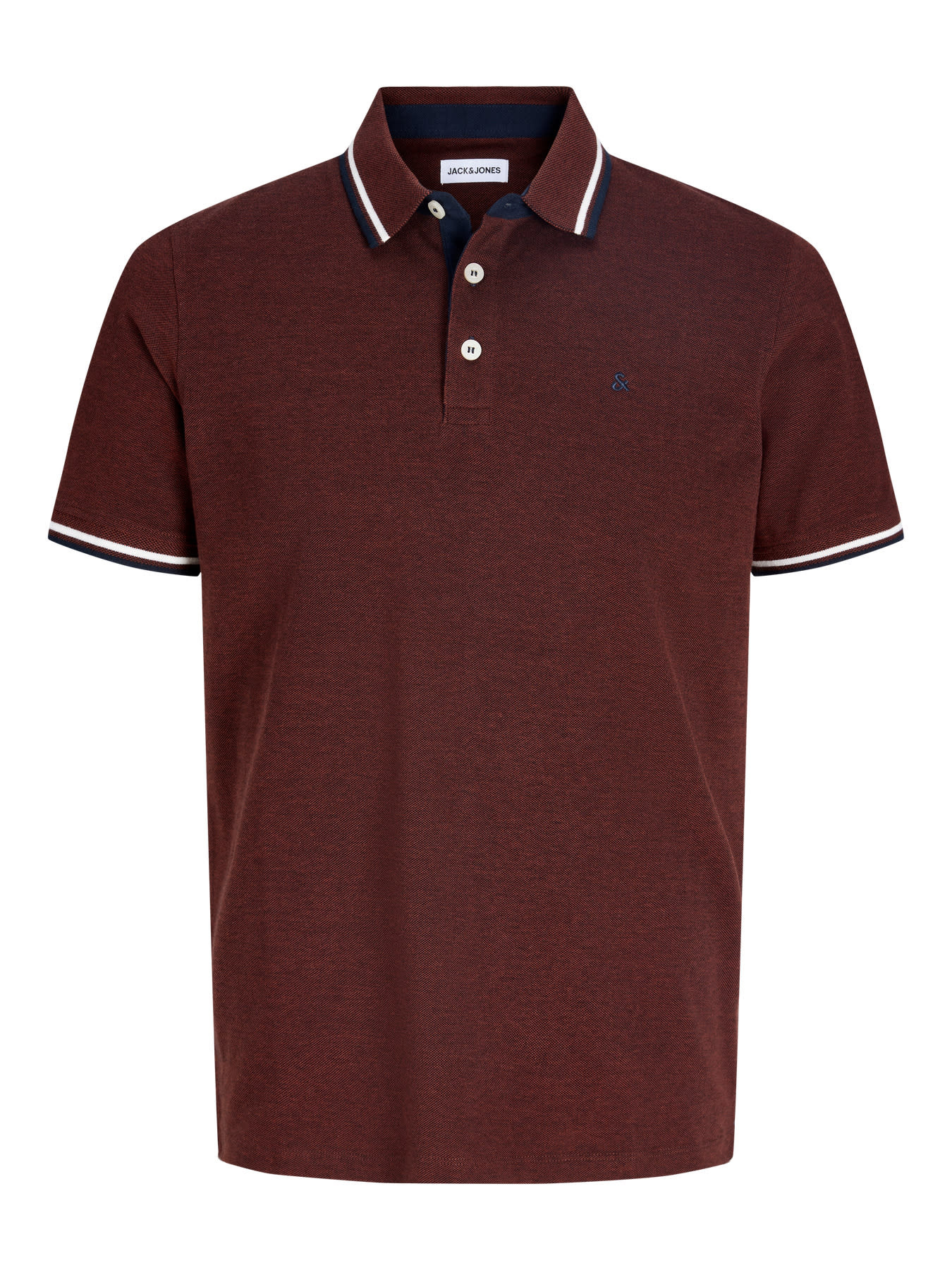JACK&JONES PLUS JJEPAULOS POLO SS NOOS PLS (meerdere kleuren)