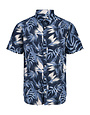 JACK&JONES PLUS JJHONOLULU AOP SHIRT SS PLS (2 kleuren)
