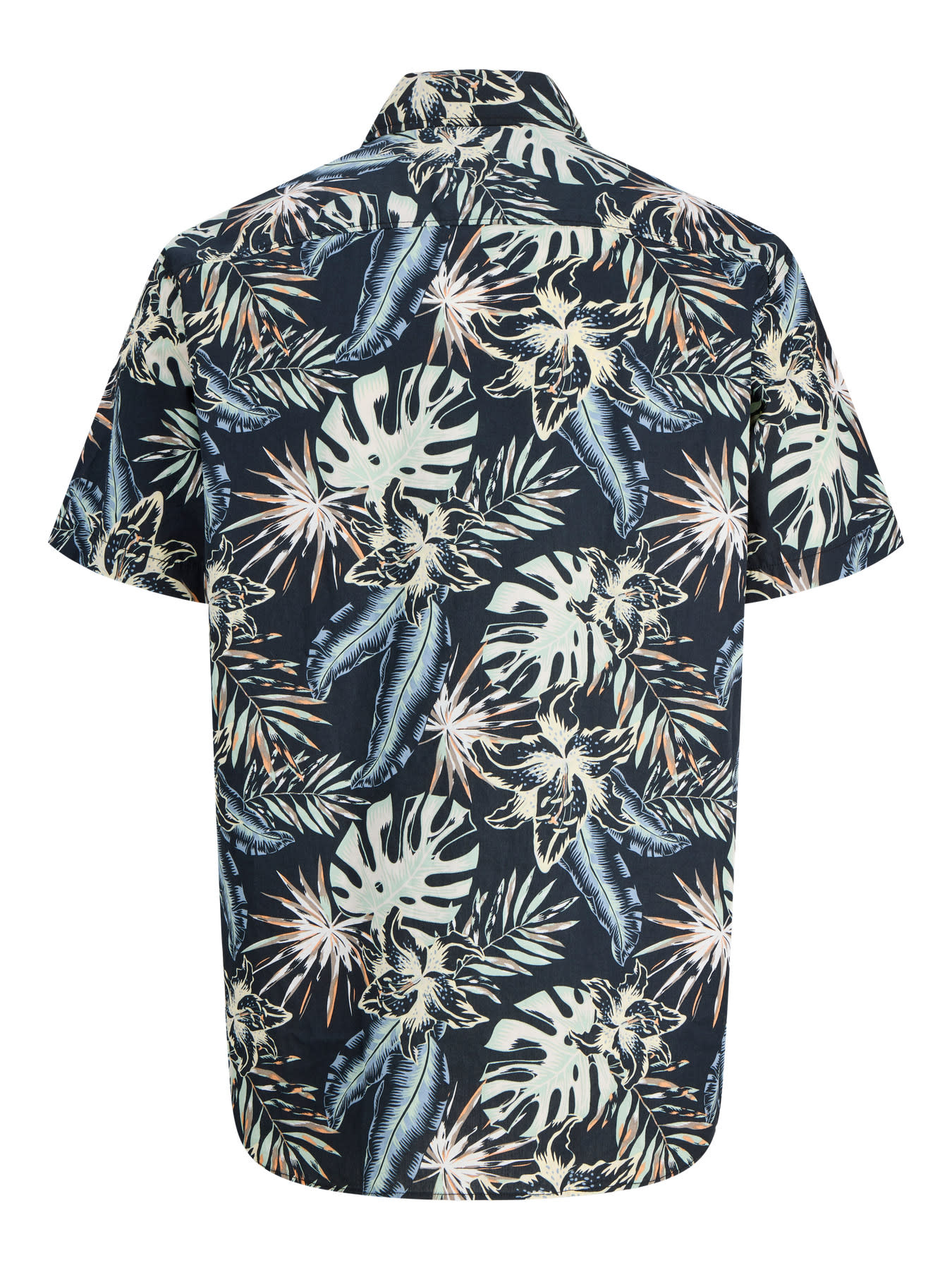 JACK&JONES PLUS JJHONOLULU AOP SHIRT SS PLS (2 kleuren)