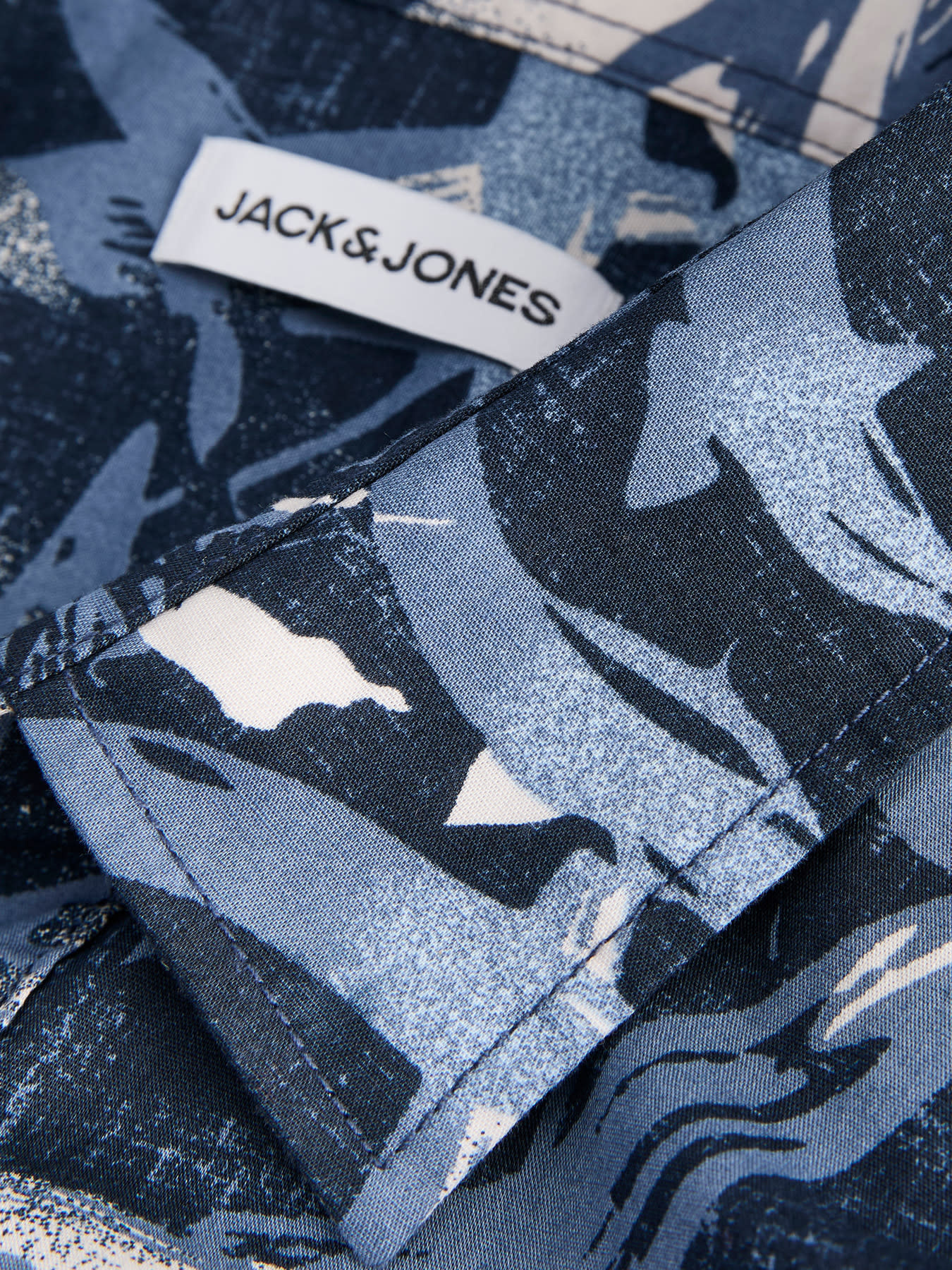 JACK&JONES PLUS JJHONOLULU AOP SHIRT SS PLS (2 kleuren)