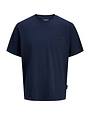 JACK&JONES PLUS JJEDOVER SLUB TEE SS PLS